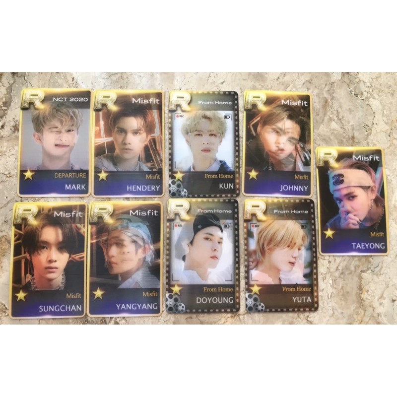 LENTICULAR FANMADE NCT- Misfit- From Home