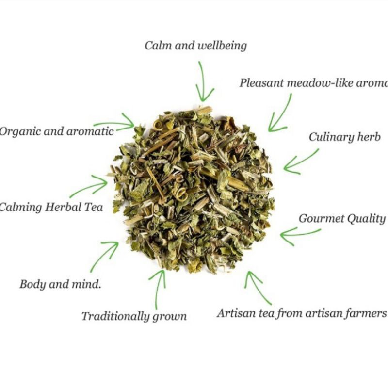 ORGANIC DRIED PASSION FLOWER HERBS, CUT &amp; SIFTED CLAMING TEA (30 Gram)