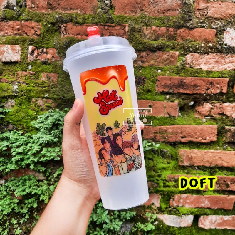 NCT DREAM HOT SAUCE REUSABLE CUP Fanmade / KPOP Reusable CUP