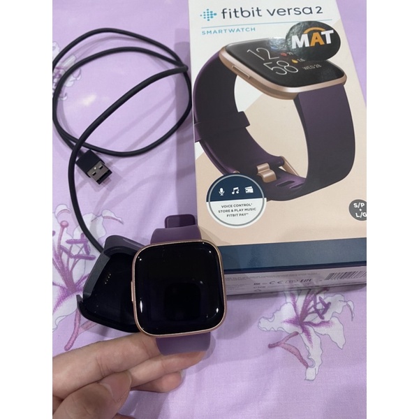 Preloved Fitbit Versa 2 - Bordeaux