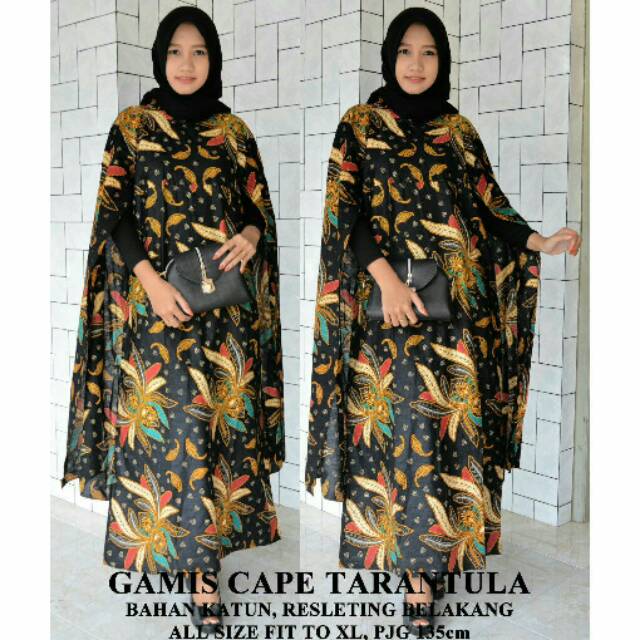 Gamis Cape Batik