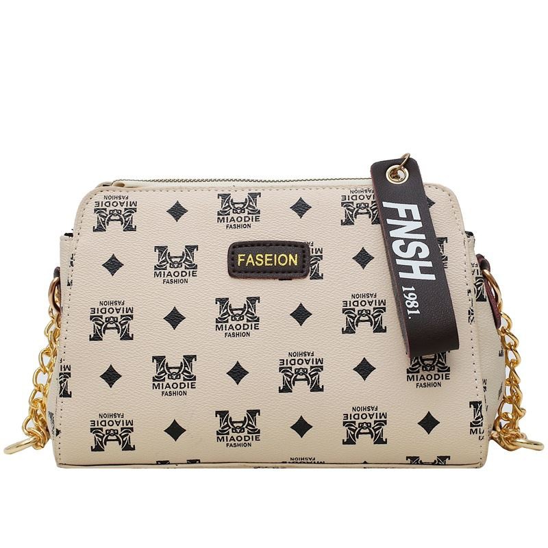 B8074-beige Tas Selempang Wanita Elegan Cantik Import