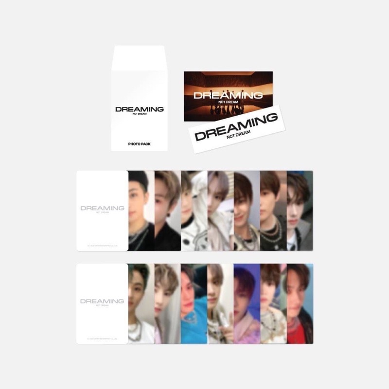 MD UNIVERSE NCT 2021 Photopack Photo + Luggage Sticker DREAMING NCT Dream SEALED