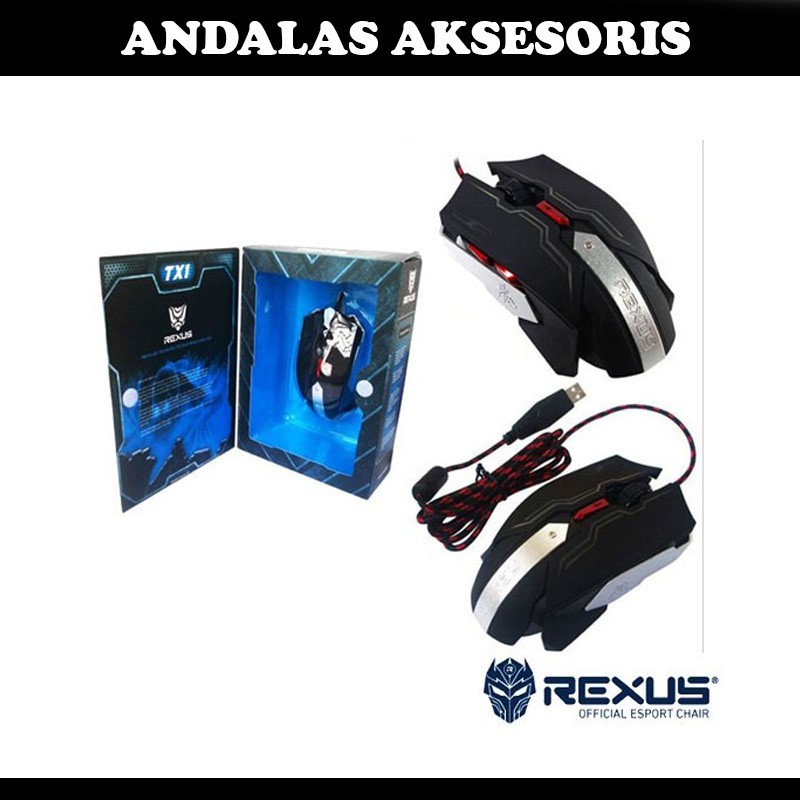 Mouse REXUS Macro Gaming RXM-TX1