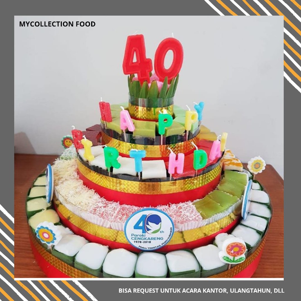 

Dessert Tandur Tumpeng Ulang tahun