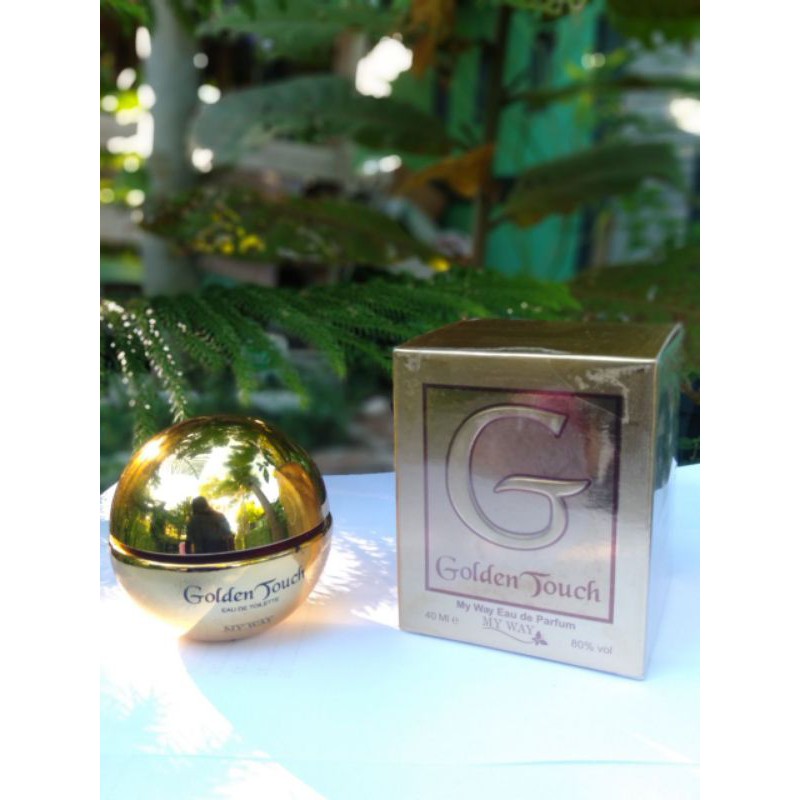 Parfum Edp Golden Touch MyWay Impor Mesir for Women 40ml
