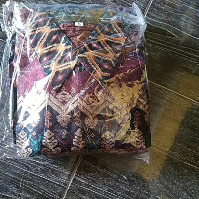 Batik Couple Azkana Etnic Gradasi 5 Srg 767 Maura Couple - Sania Ruffle Batik Couple Ori Ndoro