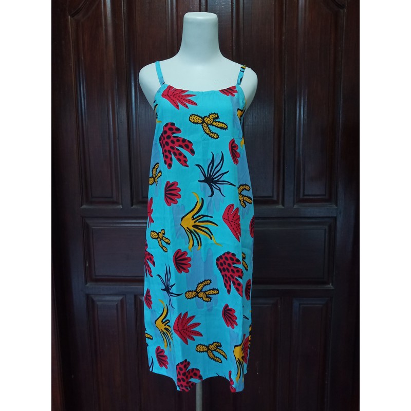 DASTER NARINI TANGGUNG TALI SATU ANEKA MOTIF-Sea Biru