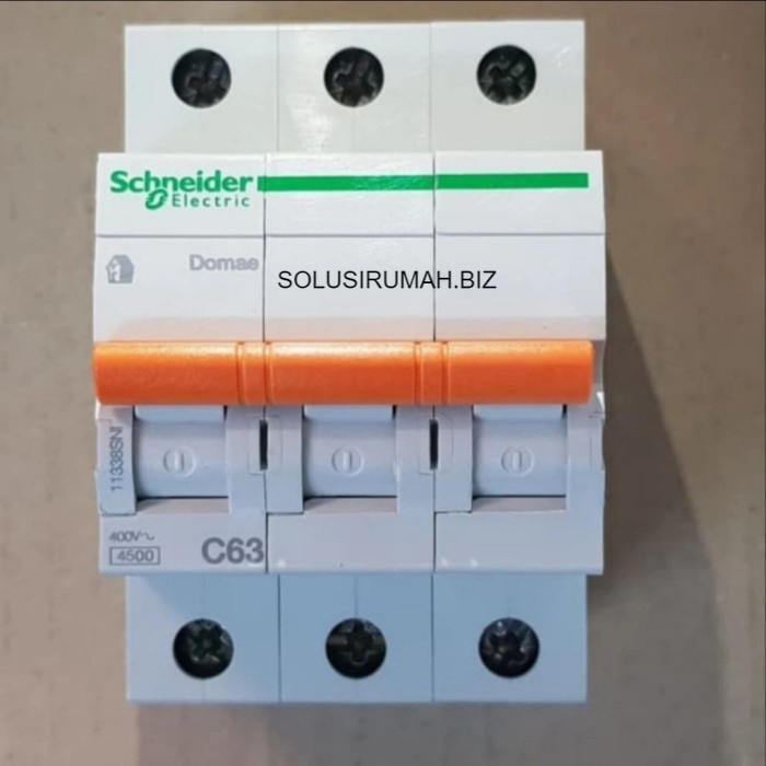 MCB Schneider phase 10A 3 PHASE 3 PHASE 3P 10 A AMPERE 10 AMPERE C10