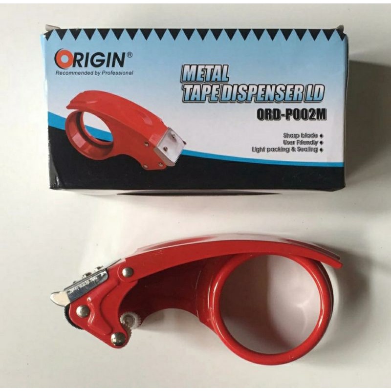 Dispenser lakban / dispenser tape full besi / Merk Origin