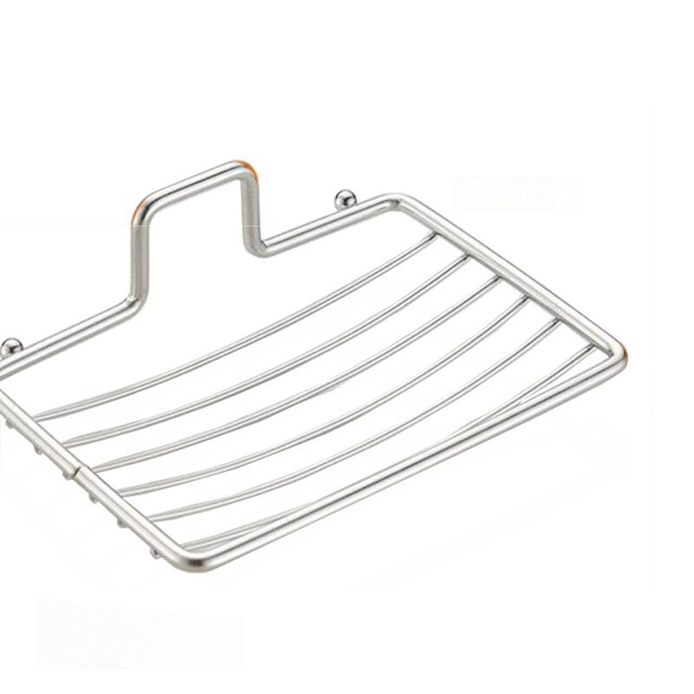 【 ELEGANT 】 Tempat Sabun Vacuum Rak Gantung Drain Rack Keranjang Stainless Steel Rak Penyimpanan Sabun Piring