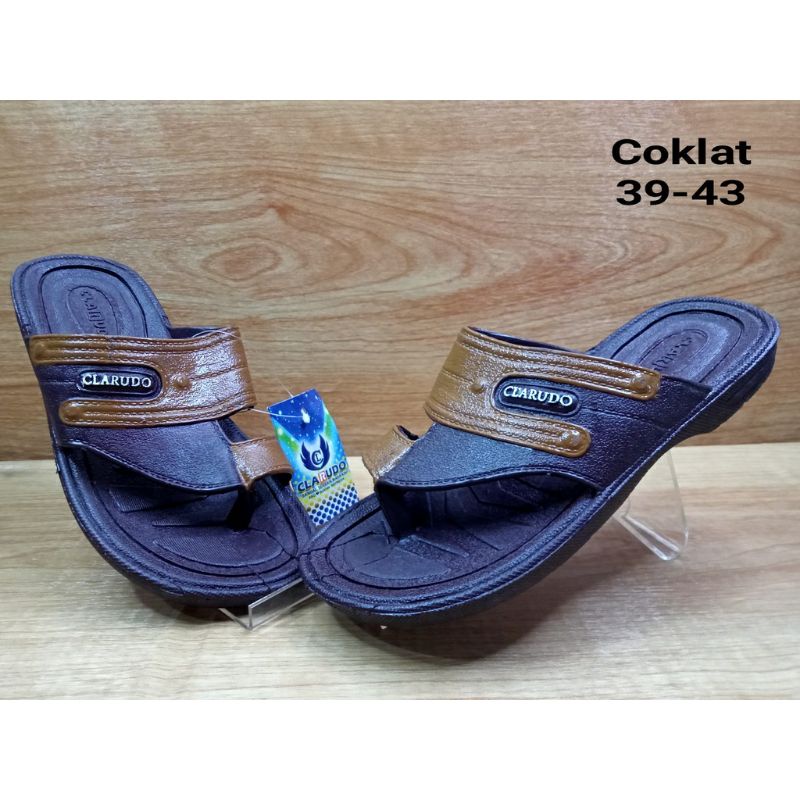 Sandal Selop Karet Clarudo Sandal karet pria dewasa