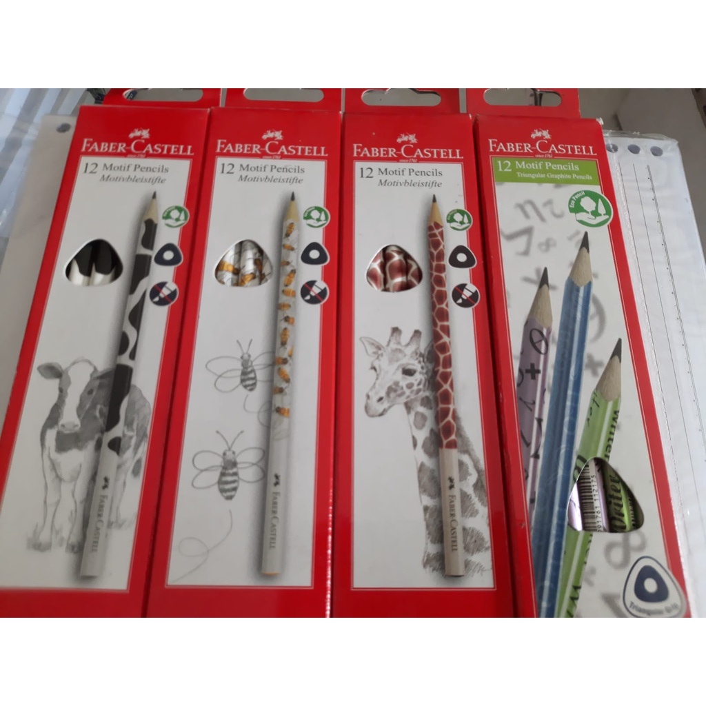 

PENSIL FABER CASTEL 2B MOTIF LUCU / PENSIL LUCU