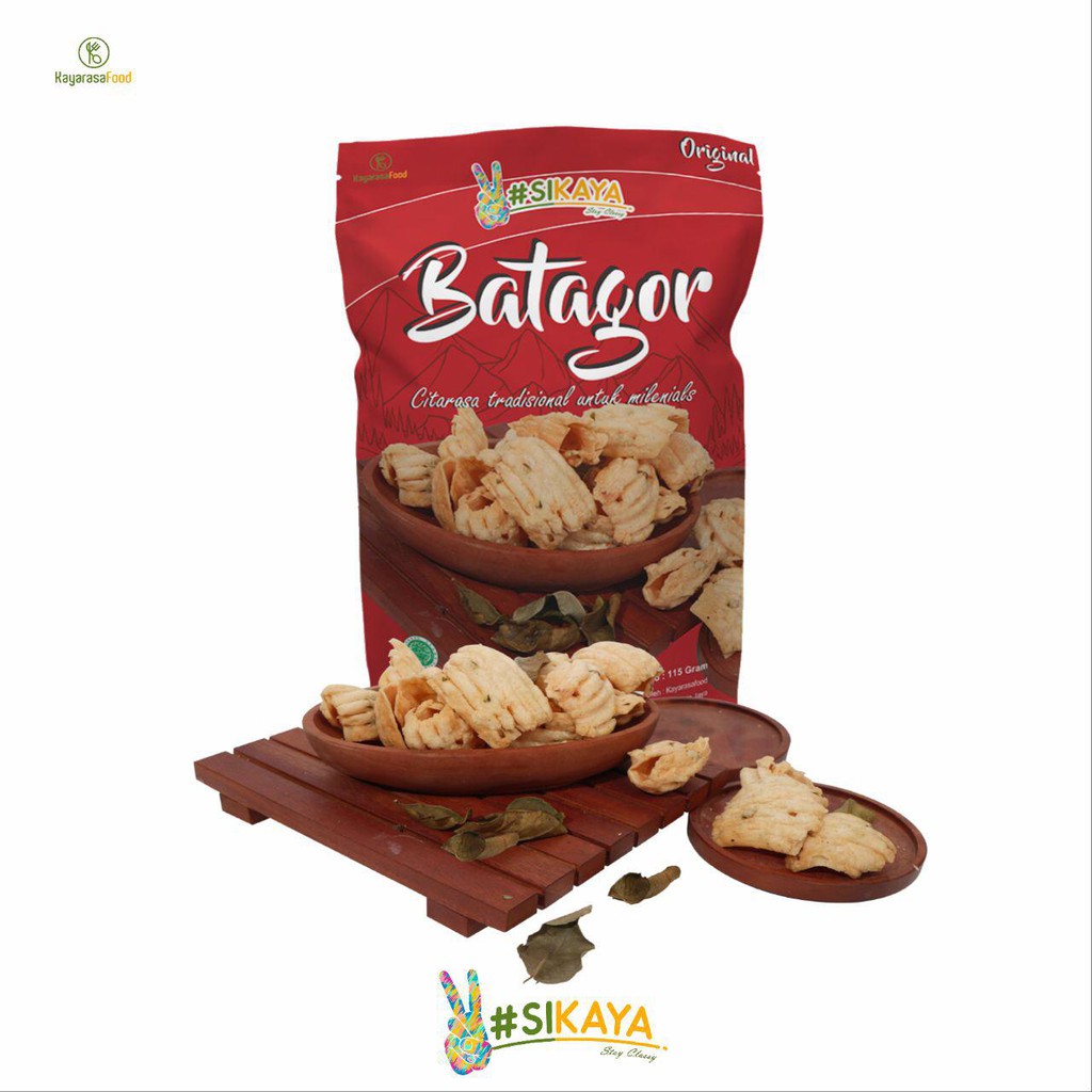 

BATAGOR CHIPS - ORIGINAL- KEMASAN 115 GRAM - MERK SIKAYA