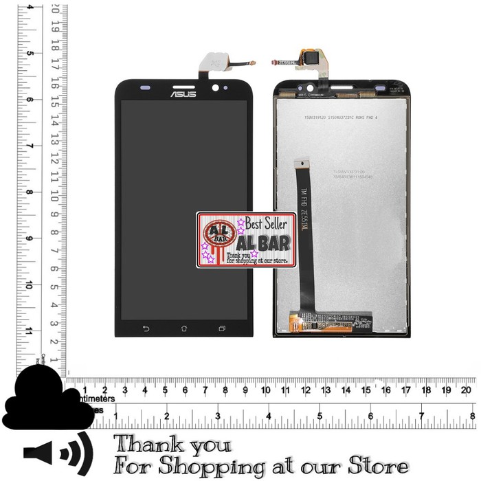 Terlaris ASUS ZENFONE 2 Z00AD ZE551ML LCD TOUCHSCREEN FULLSET ORI 100%