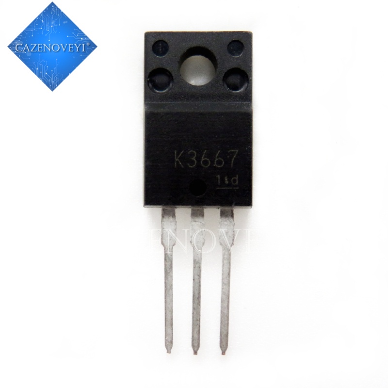 10pcs Ic 2sk3667 K3667 To-220F 600v 7.5a