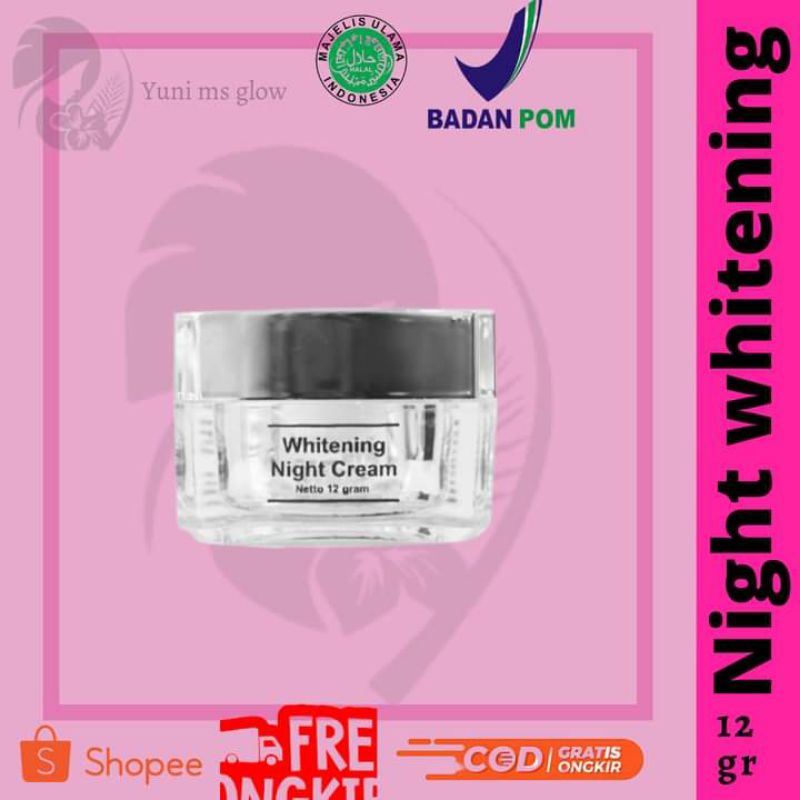 Jual Night Cream Ms Glow Ecer Shopee Indonesia