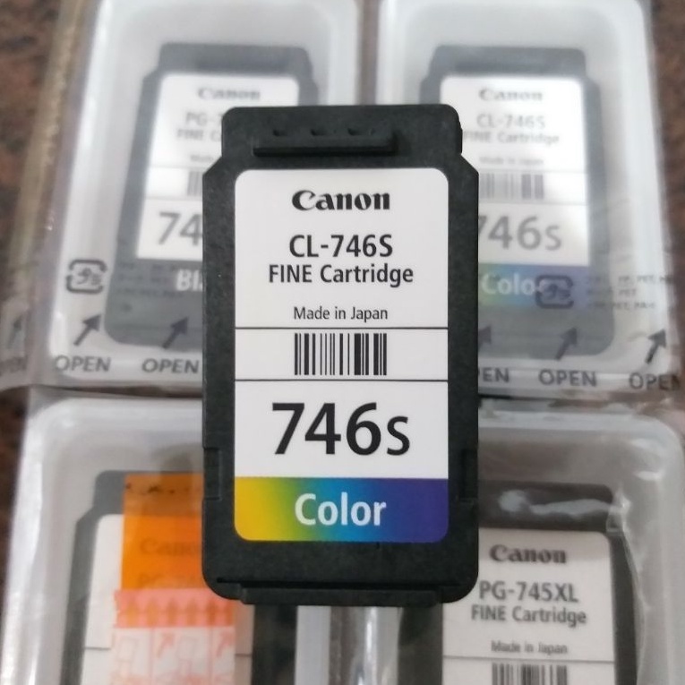 Tinta Canon CL-746s Colour Recycle siap pakai