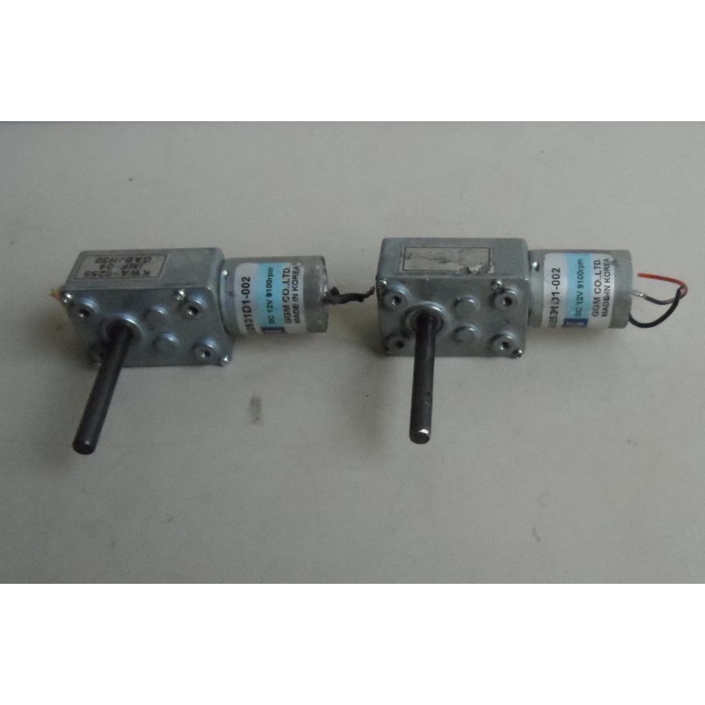 DC Motor - Dinamo Gearbox 12 VDC - 36 RPM - GGM