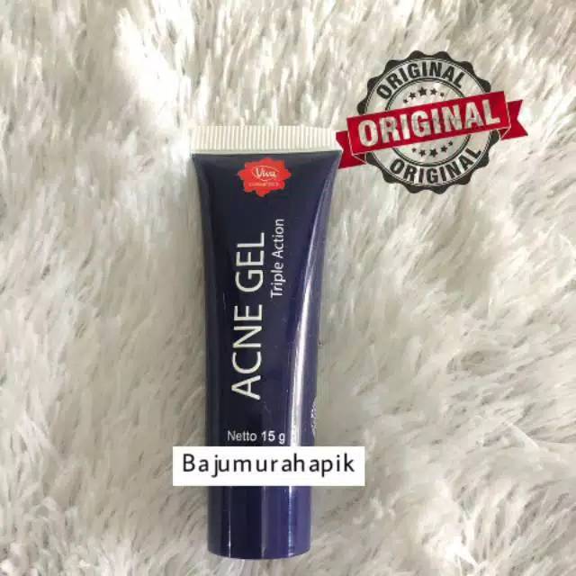 Viva Acne Gel Triple Action Cream Jerawat