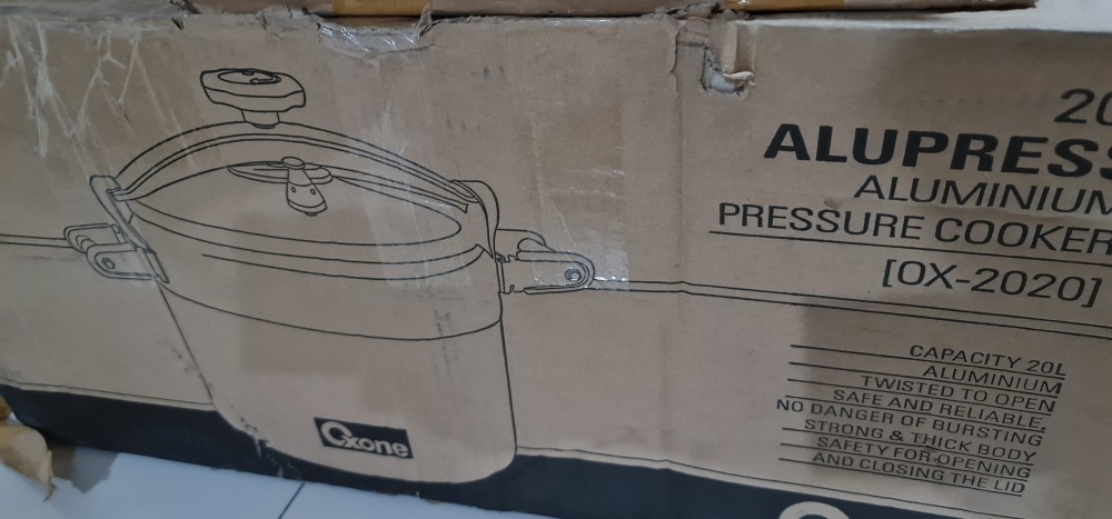 Oxone Panci Presto Alumunium 20 Liter Ox-2020 / Ox 2020 / Ox2020