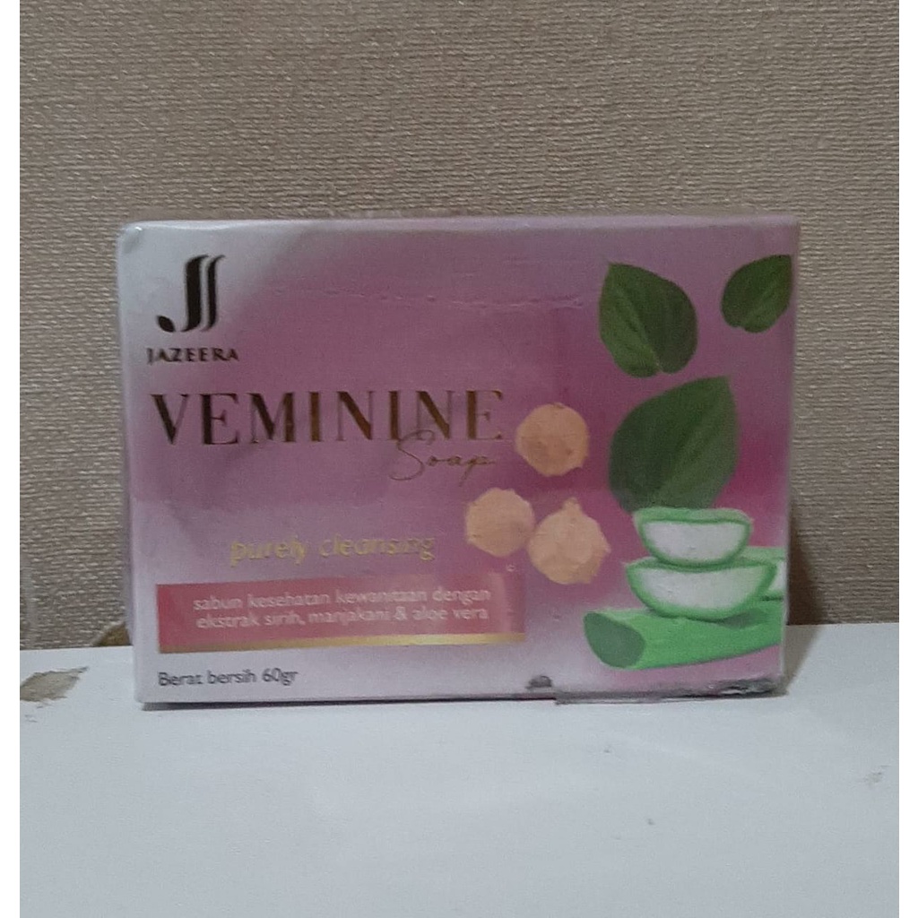 SABUN VEMININE JAZEERA UNTUK ORGAN KEWANITAAN ORI 1 PCS