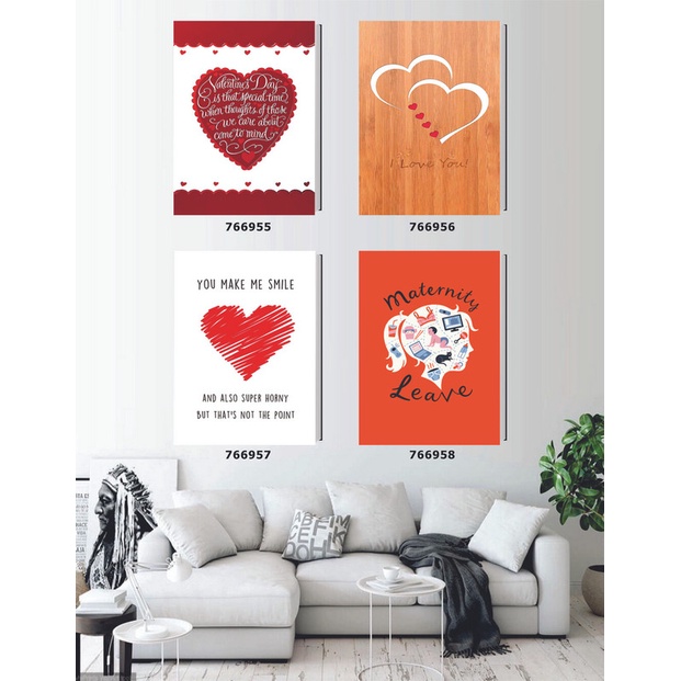 

Buku Tulis / Notebook / A5 Jepang / Love / Set 2684