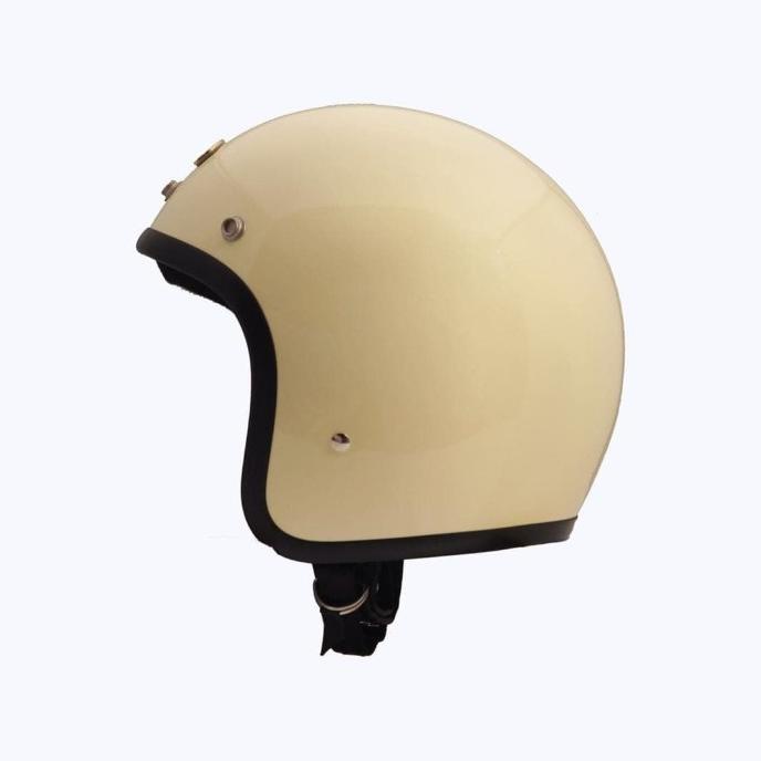 HELM RIDERS AND RULES OPEN FACE BROKEN WHITE