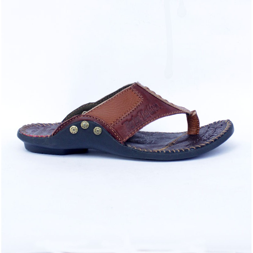 Sandal Pria Kulit Asli - Sandal Selop Pria - Sandal 100% Kulit Asli