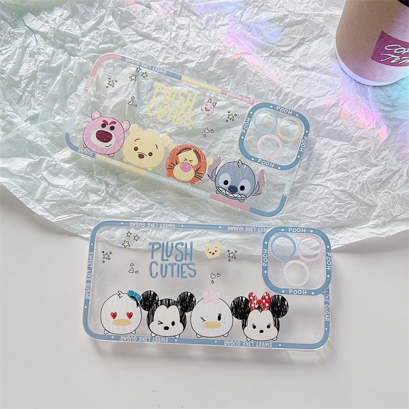 Soft Case Bahan Silikon Motif Anime Untuk IPhone 13 12 11 Pro Max X Xr Xs Max SE 8 7 6 6s Plus