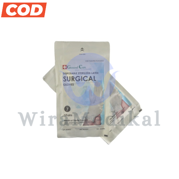 Sarung Tangan Steril Latex Surgical Gloves General Care