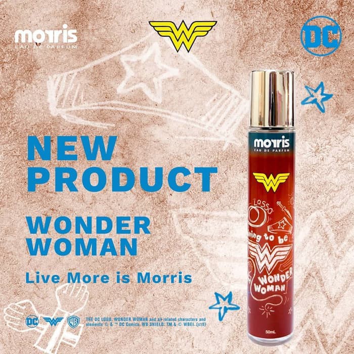 Morris Teen Eau De Parfume 50ml Wonder Women