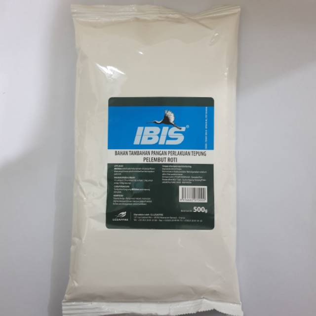 

IBIS BLUE Pelembut Roti/Bahan Tambahan Pangan Perlakuan Tepung 500 gram