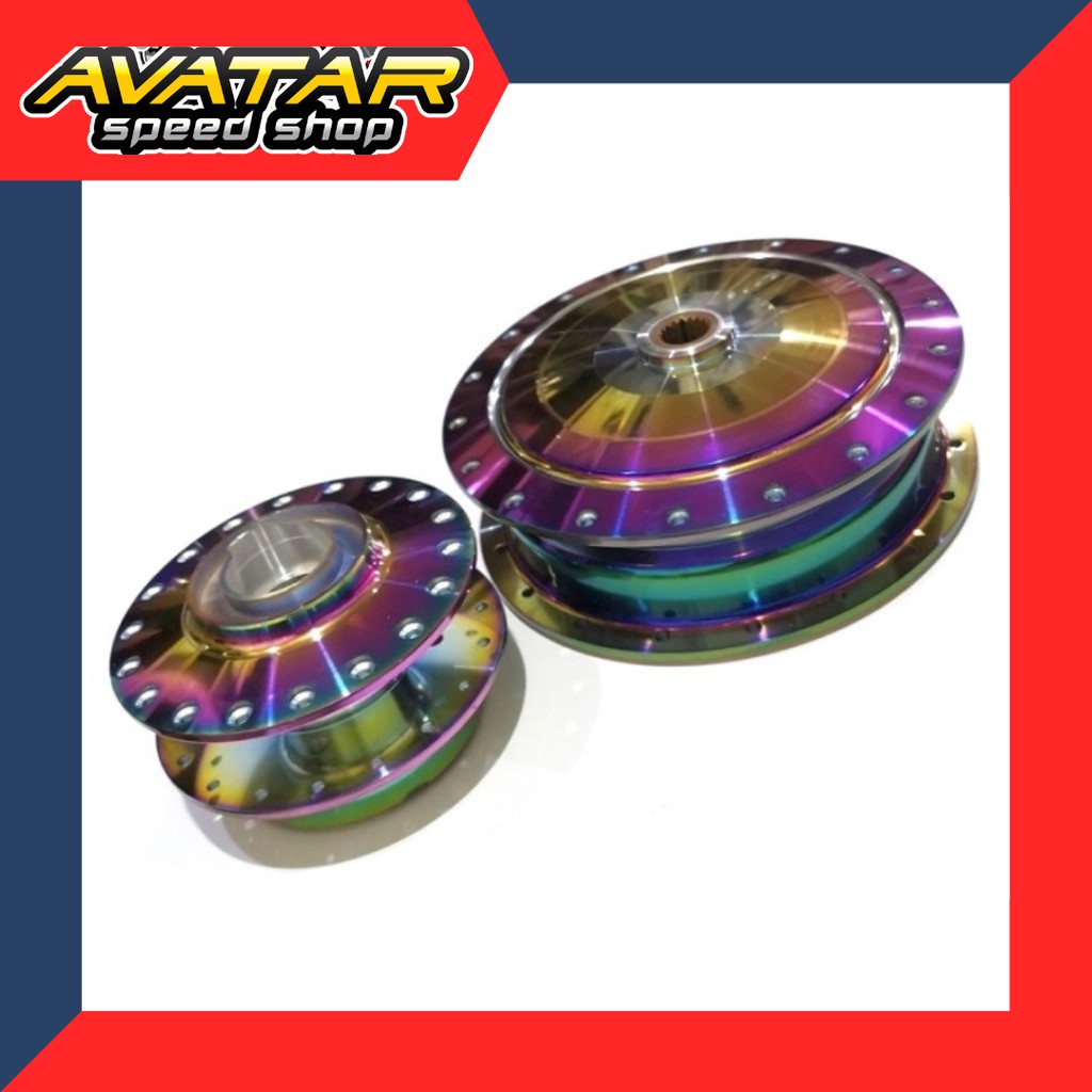 TROMOL DEPAN BELAKANG SPIN PELANGI OKD