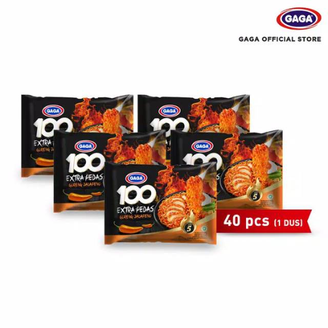 Mie Gaga100 satu  dus isi 40 pcs