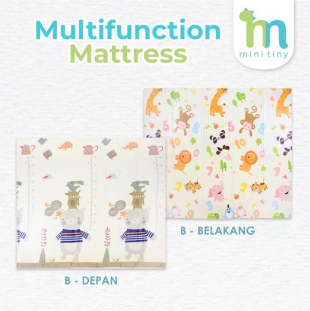 Minity Multifunction Matras / PLAYMATE LANTAI / KIDDY KARPET LANTAI s1