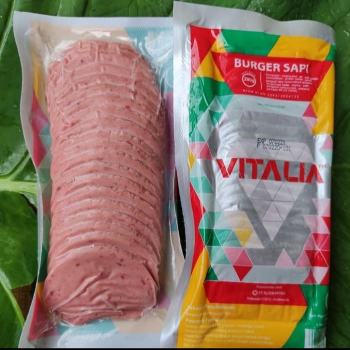 

VITALIA BURGER SAPI MINI 280 GR ISI 20