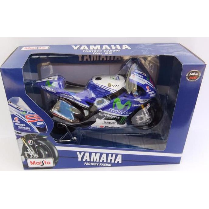 Maisto 1:10 Moto Gp Yamaha #99 Jorge Lorenzo 2014 - Termurah 