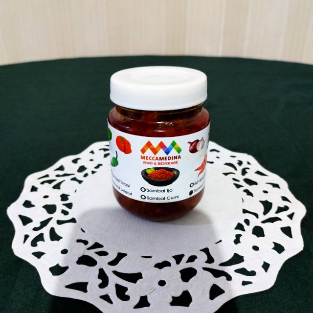 

Sambal Terasi, sambal Ijo. Sambal Jeletot, sambal cumi,.sambal honje, sambal teri