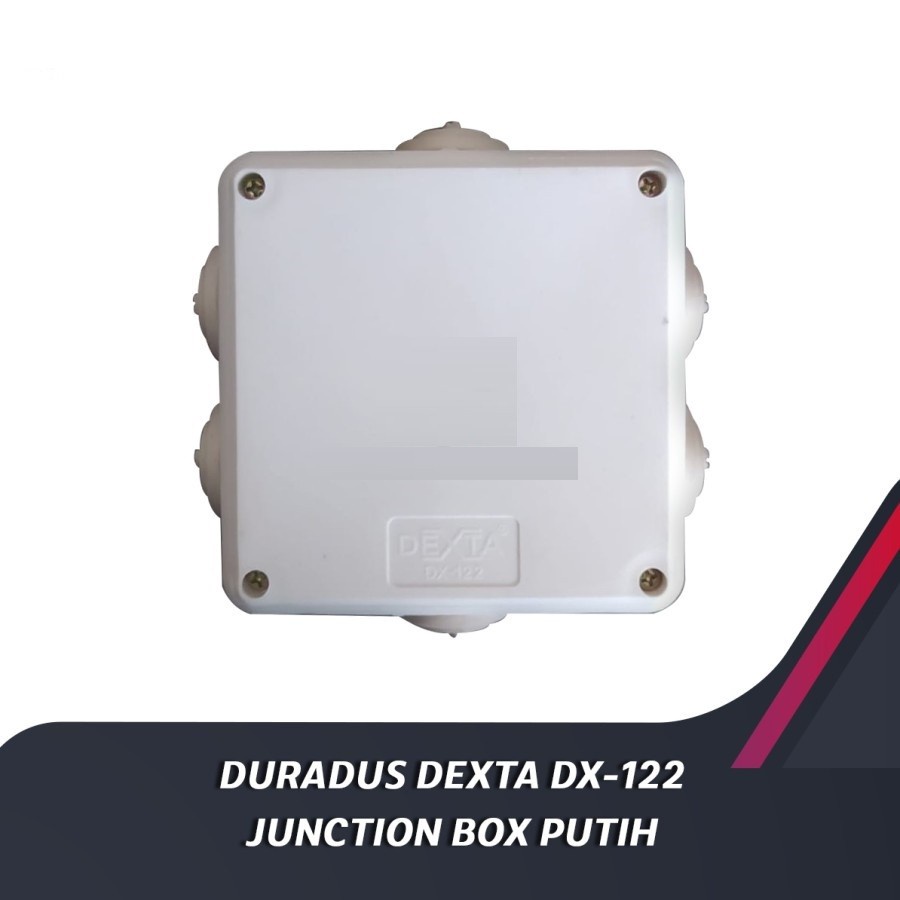 Duradus Dexta DX 122 Junction Box Putih