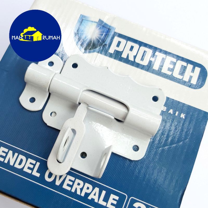 GRENDEL OVERVAL Gerendel Kunci Gudang Slot Selot Overpal Gembok Besi Plat Tebal - PROTECH 2&quot; 2inch