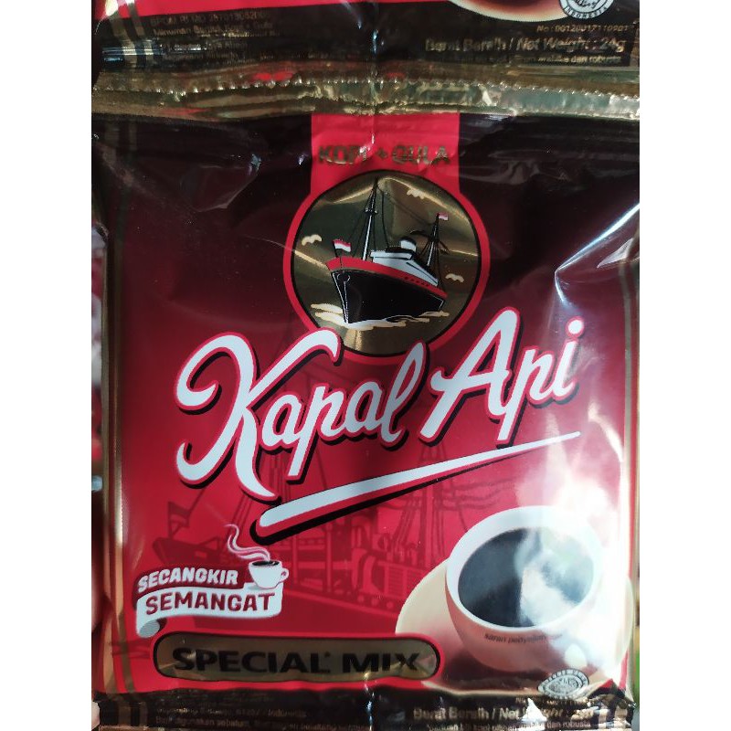 kopi item kapal api