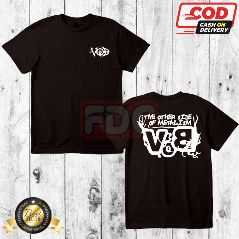 KAOS METAL TSHIRT DISTRO BAND METAL VOB PRIA DAN WANITA