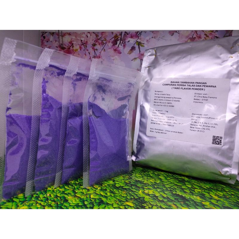 

BUBUK TARO / TALAS BAHAN TAMBAHAN PERISA MAKANAN REPACK 25 GR