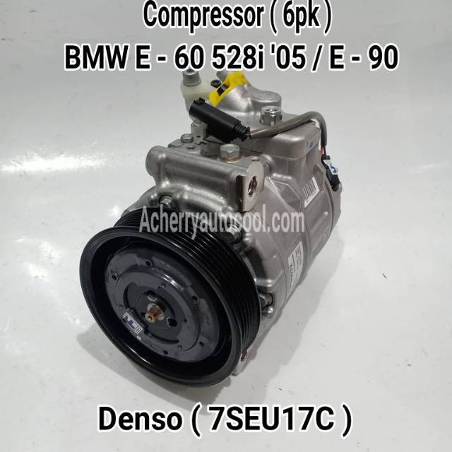 Compressor Kompressor Dinamo Ac Mobil BMW E - 60 520i '05 / BMW E - 90 ( 6pk )