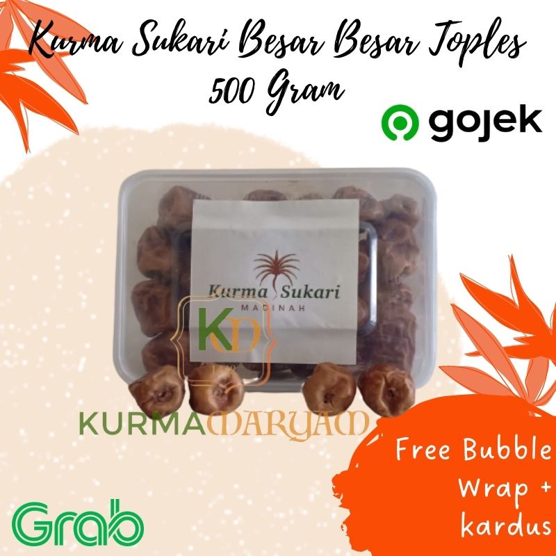 

[ KM ] KURMA RAJA SUKARI 500 Gram Kemasan Thinwal Original / Kurma Sukkari 500 Gram / Kurma Sukari Raja / Oleh Oleh Haji Dan Umroh / Toko Kurma Maryam