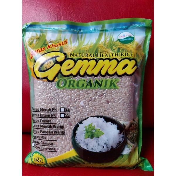 

Beras coklat gemma 1kg