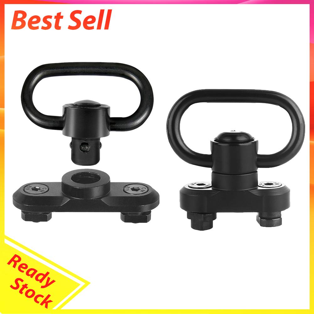 M-lok Sling Buckle Mount Rail Dengan Stud Swivel Quick Detach