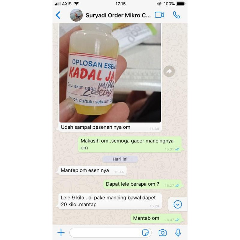 Esen Mikro Cacing Kadal Jaya galatama lele dan bawal