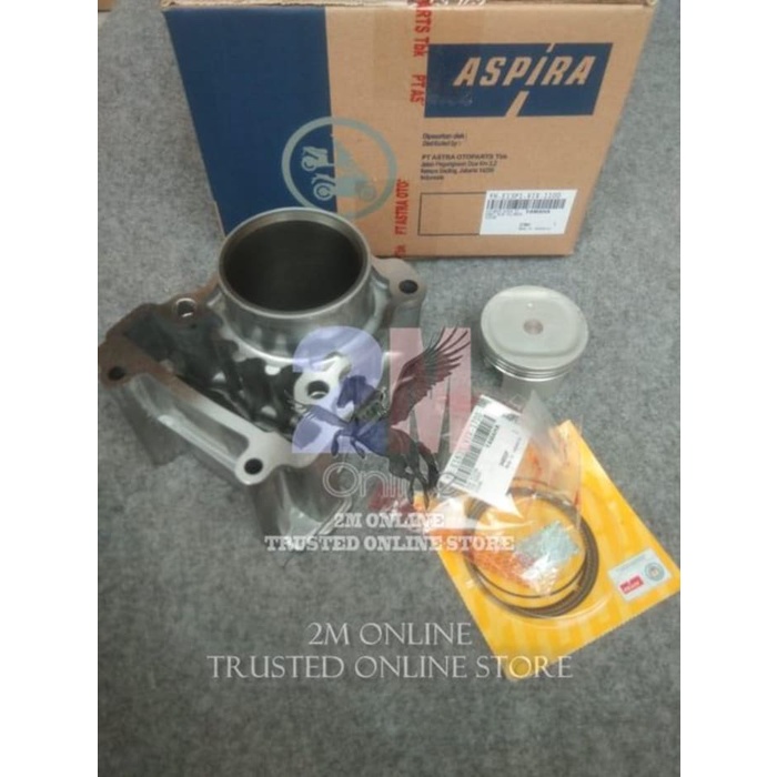 Blok + Seher Piston Paket - Vixion Vixion New Asli Aspira YH-E13p1-VIX-1100